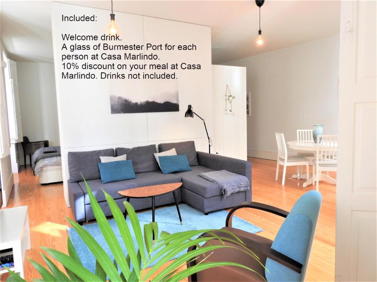 Oporto Delight 1 Luxury Apartment In Historic Center With Balcony Max 4 P Exterior foto